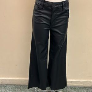 Kut from the Kloth Black Wide Leg Faux Leather Pants